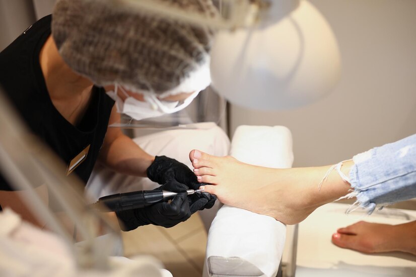 Hygiene und Sicherheit bei der Pediküre im Salon