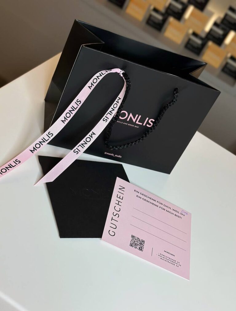 MONLIS Geschenktüte mit Gutscheinkarte